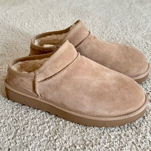 UGG Chestnut Suede Mules